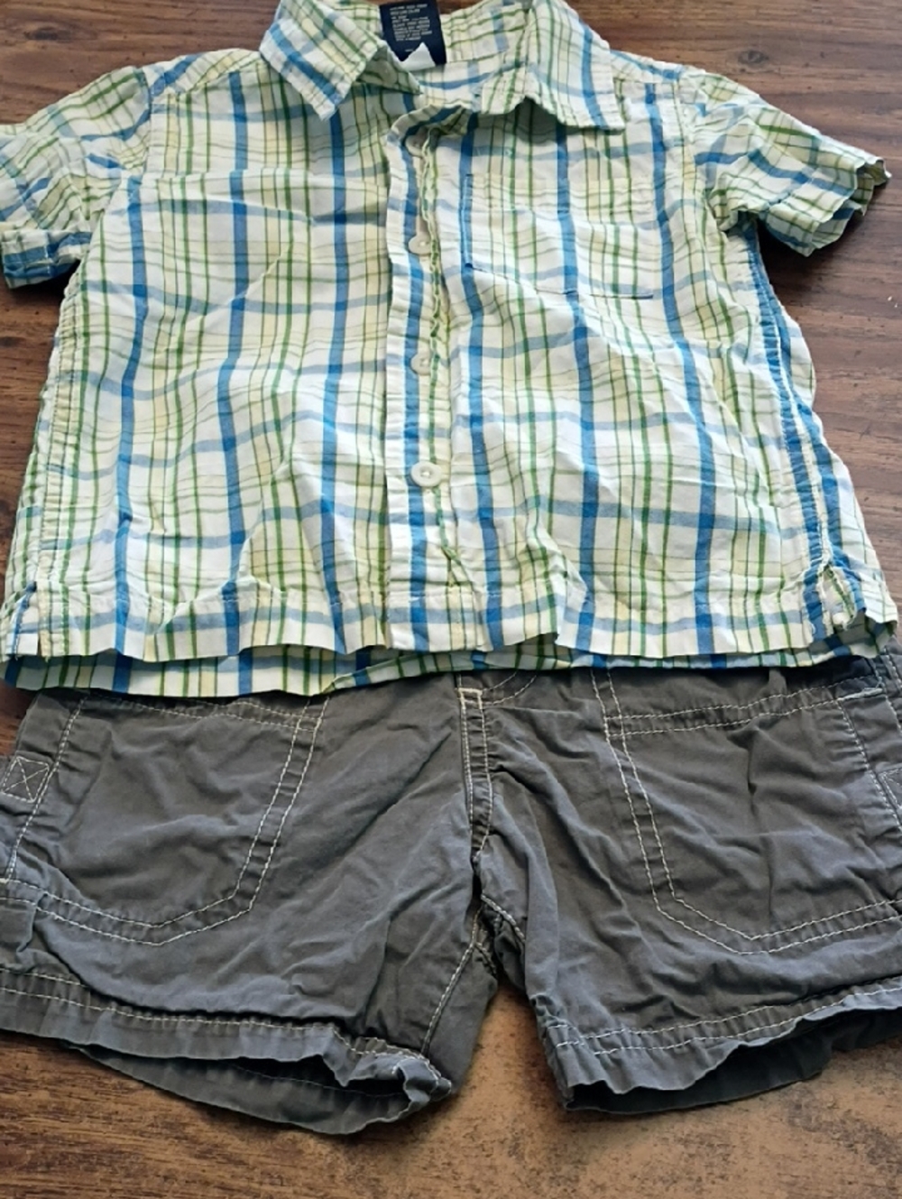 🩷Boys Oshkosh B'gosh Vintage Shorts Set Size 2T